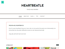 Tablet Screenshot of heartbeatle.com
